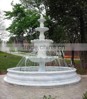 stone garden fountain