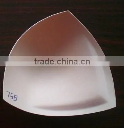Triangle Cup Padding Bra Cups Silicone Bra Cup Hard Bra Cups Sew in Bra Cups 758