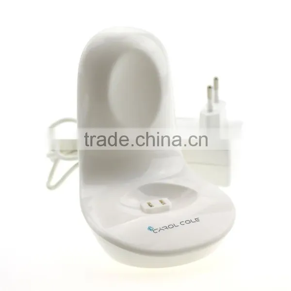 Oemodm Factoryprice New Design Mini USB EMS RF Roller Facial Lift Device With Charging Base photo-4