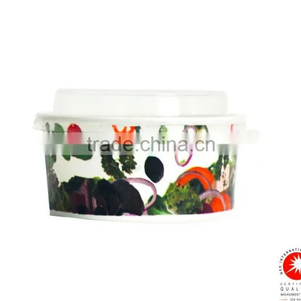 Salad Bowl / Paper Salad Bowl 500cc -750cc With Lids photo-2