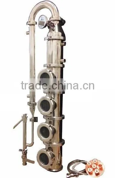 Popular 50Lt/100Lt Modular Moonshine Copper Reflux Stills Distillery Equipment for Sale photo-5