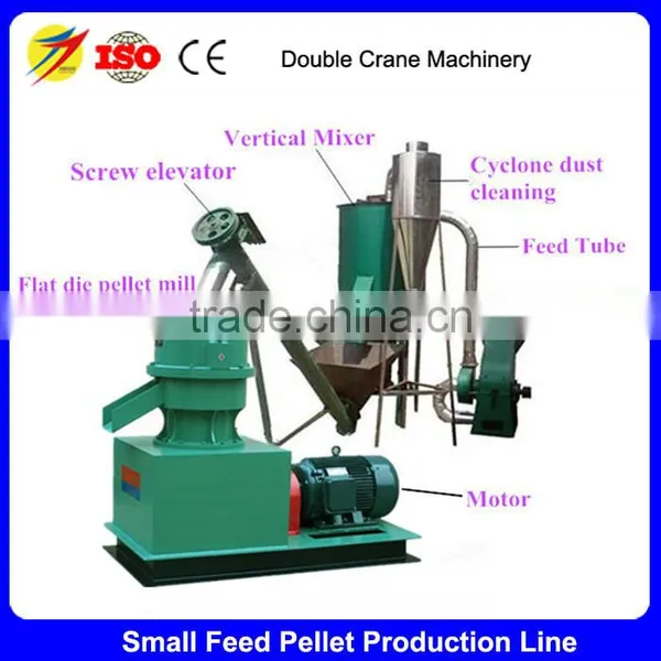 SKJ-250 Small Animal Feed Mill Machinery Plant 300-500KG/H photo-3
