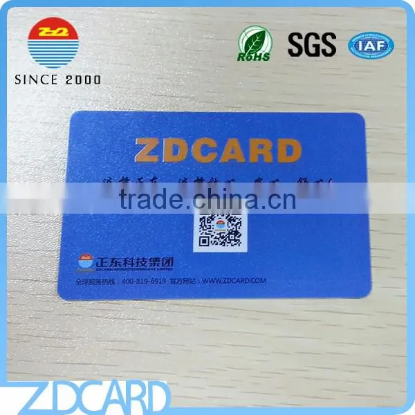 Cr80 Shaped Pvc Card With UV Printing photo-3