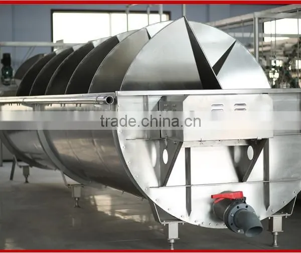 304 Type Stainless Steel Poultry Carcass Screw Pre-chiller photo-3