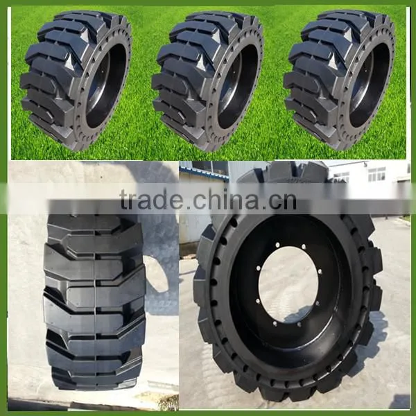 aerial working platform solid tires with holes 33x12-20