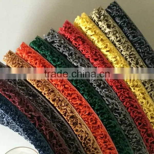 15mm HOT Product PVC Coil Mat /PVC Vinyl Coil Mat /anti Slip Door Mat photo-6