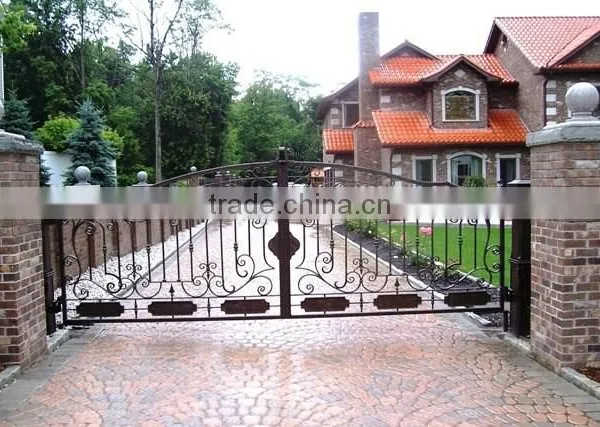 Aluminum/ Galvanized Powder Coated Steel Farm Fence Gate photo-5