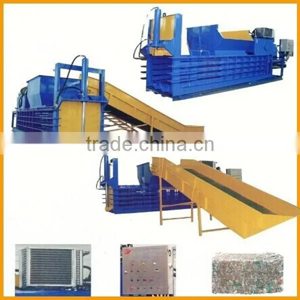 Semi-Automatic Hydraulic PET Bottle Baler Baling Machine photo-3