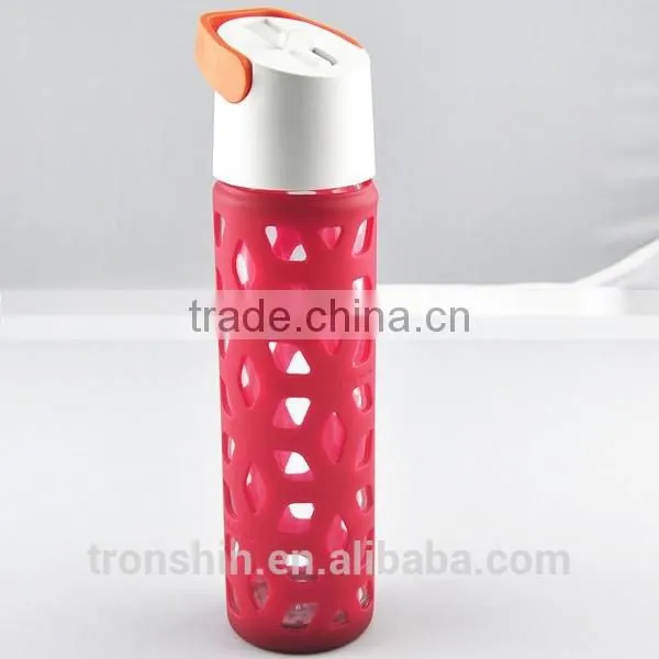 High Quality Non-toxic and Plastic-free Silicone Sleeve for Glass Bottles photo-4
