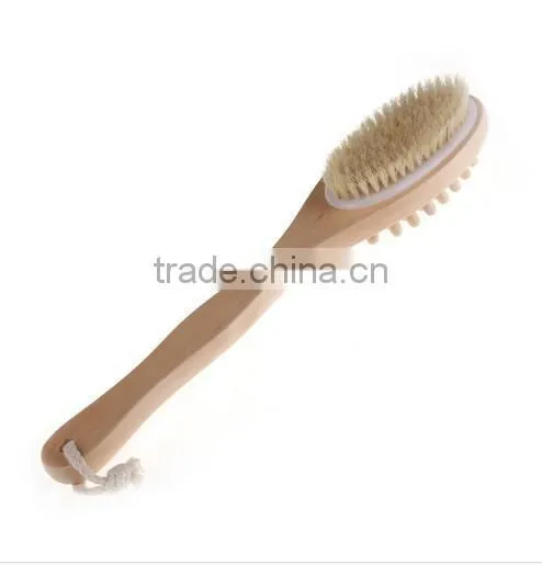 Cy303 Double Side Cellulite Circulation Massage Brush Bristle Brush photo-3
