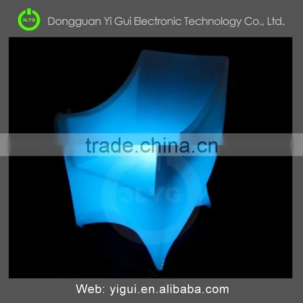 Cheap Wedding Plastic Led Bar Chair for Wholesale photo-3
