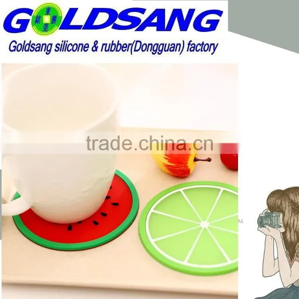 2015 Hot Selling Fruit Shape Heat Resistant Silicone Cup Mat House Decoration photo-3