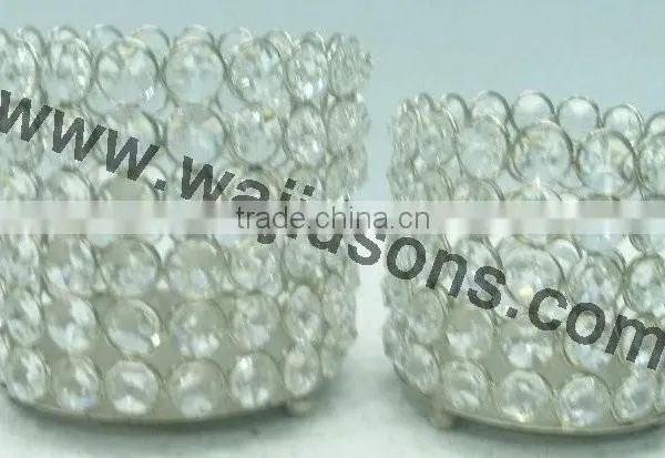 Hot Crystal Votive Candle Holder,Crystal Votive & T-light Holder Diamond Candle Holder photo-2