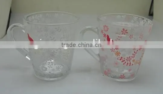 With Handle Color Changing Glass Cup photo-2