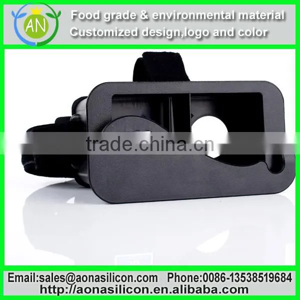 Silicone and ABS Material Acrylic Lens 3D Glass for Cell Phone photo-2
