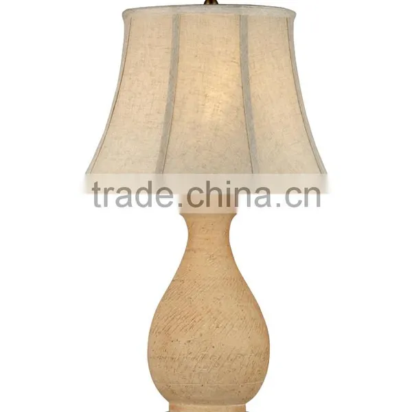 BISINI Luxury Antique Decorative Line Ceramic Table Lamp