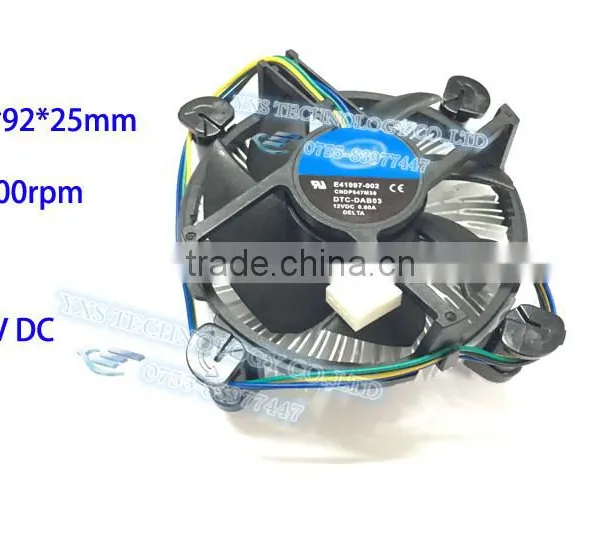 1156/1155 2500RPM 12V 92*92*25MM 9225 CPU Cooling Fan photo-4