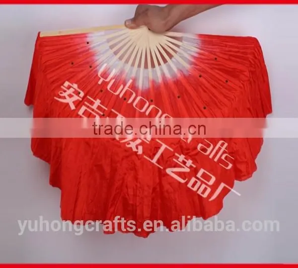 Folk Art Handmade Silk Chinese Dance Fan