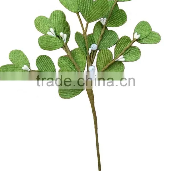 25cm Fabic Christmas Decorative Mistletoe photo-2