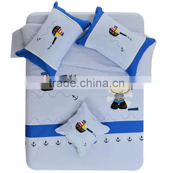 Cheap Bed Set, Wholesale Cotton Plain/Stripe/ Jacquard Bedding Set photo-2