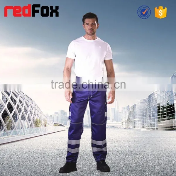 Fashion Reflective Safety 100% Polyester Cargo Pants photo-4