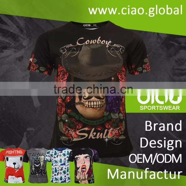 Ciao Original Heat Transfer T-shirt Manufactures in Guangzhou for Retailer photo-6
