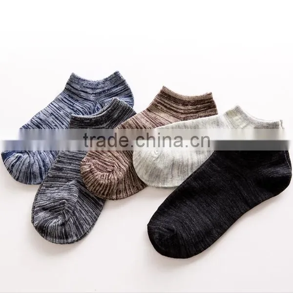 Zm40607b New Model Strpe Design Men's Low-cut Liners Socks photo-2