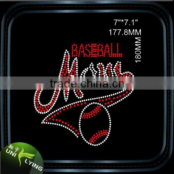 Customized Rhinestone Heat Transfers Applied on T-shirts photo-4