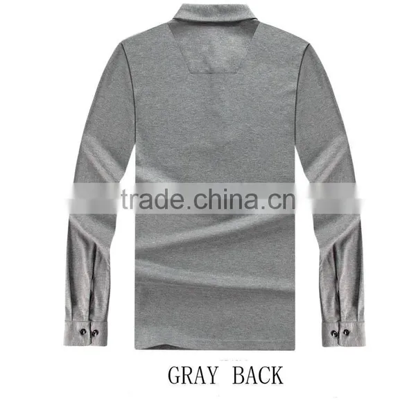 Men's Long Sleeve Lapel Business and Leisure Fashion R0016 photo-4