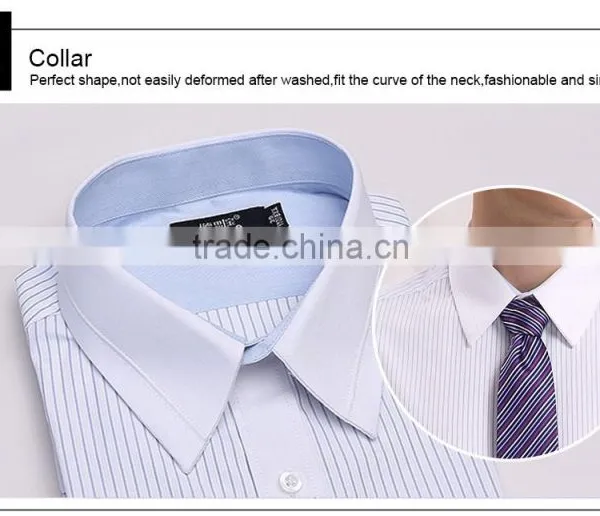 2015 Latest Men's Long Sleeve Business Shirt of Stirp (DSHM016) photo-6