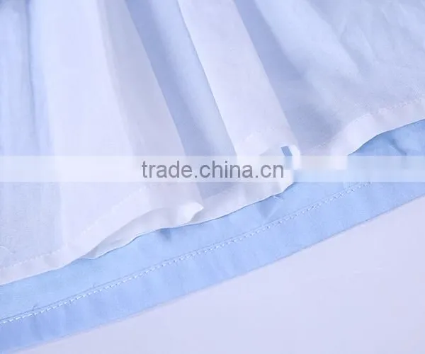 Latest Fashion Blue Smocked Dress Girls Stunning Smocking Clothing photo-6