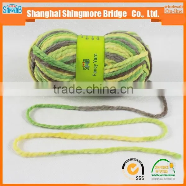 Chunky Knitting Yarns Factory Direct Wholesale Oeko Tex Certified Acrylic Yarn, Pattern Dyeing With Acrylic Yarn Prices photo-4