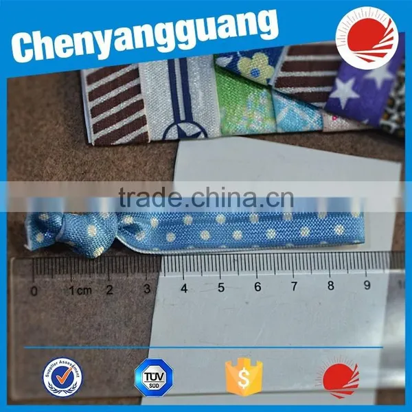 Custom Printed Elastic Plastic Hair Ties photo-5