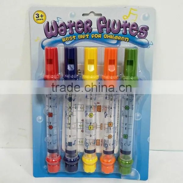 Hot Sale Plastic Water Flute Baby Educational Bath Toys Summer Water Playing Musical Toy for Kids photo-3