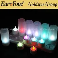 2015 Hot Items Rechargeble Flameless Decoration Candles