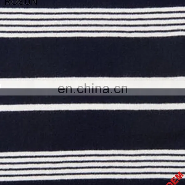ROSUN Factory OEM Elegant Strip Knitted Sweater Dress Wholesale photo-5