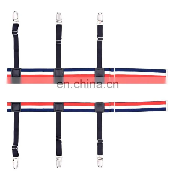 Lastest Design Factory Hot Sale Fashion Suspenders Garters Shirt Garters Mens Shirt Stays photo-4