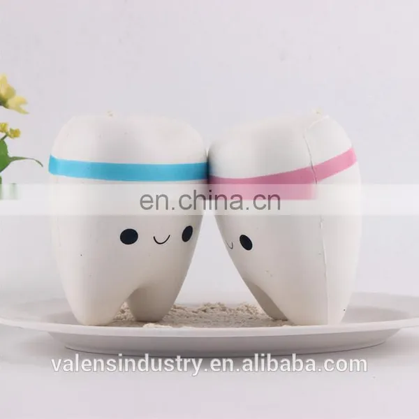 Hot Selling 2017 Popular Stress Relase Squishy Kawaii Soft PU Squishy Slow Rising Teech Toy photo-4