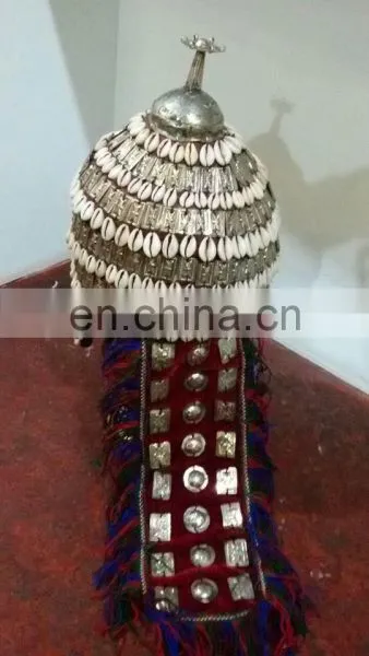 (Kh-0001) Vintage Kuchi Afghan Turkman Headdress / Vintage Kuchi / Tribal Jewellery
