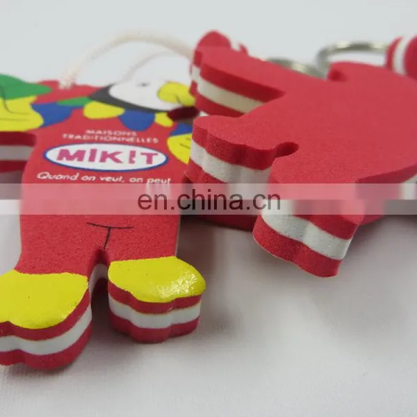 New Personalized Cartoon Character Eva Key Holder Key Chain Rings for Promotions photo-4
