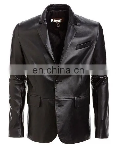 OEM Manufacture Winter Clothing Customized Outdoor Down Coat Men Leather Jacket,winter Apparel photo-2