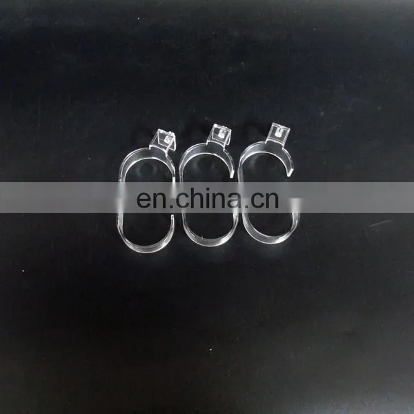 China Manufaction Acrylic Laser Cutting Plastic Watch Display C-ring