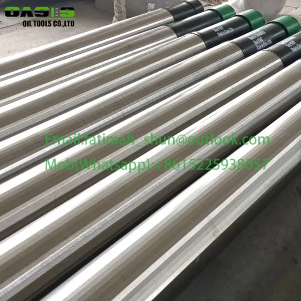 Water Well Screen With Base Pipe, All-welded Wedge Wire Screeen and Supporting Rod photo-3