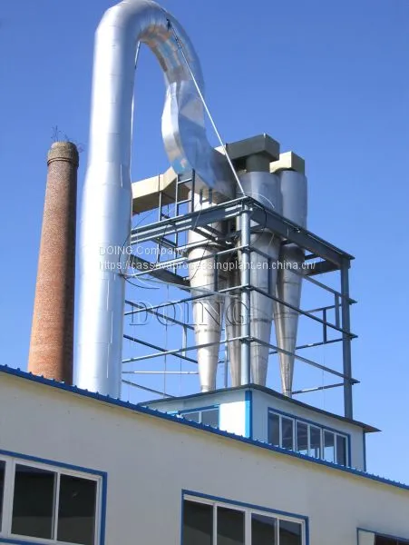 Starch dryer high heat and efficiency