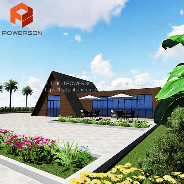 Prefabricated Container House Light Steel Villa Glass Wool for Prefab House photo-2