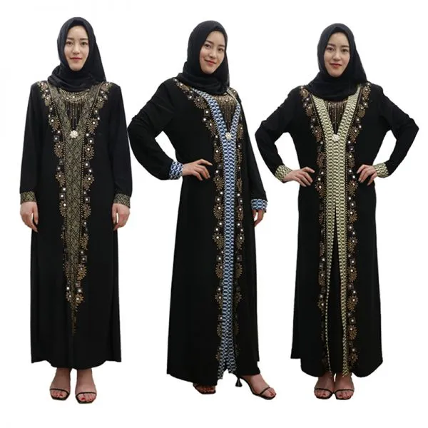 2018 Turkish Clothes Woman Dubai Abaya Wholesale