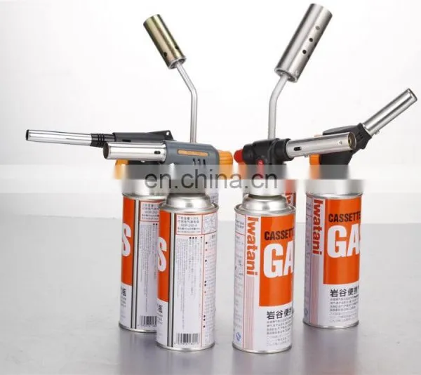 Micro Flame Mini Gas Cutting Butane Propane Piezo Ignition Blow Camping Welding Gas Torch photo-5