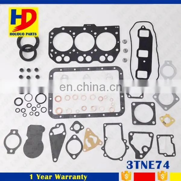3TNE74 Engine Overhaul Full Gasket Kit Set photo-2