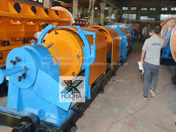High Speed Tubular Stranding Machine For Bare Copper Aluminum ACSR Conductor photo-2
