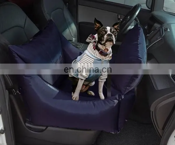 Luxury Dog Car Seat Pet Booster Seat Waterproof Travel Dog Bed Safety Pet Carrier With Handle photo-3
